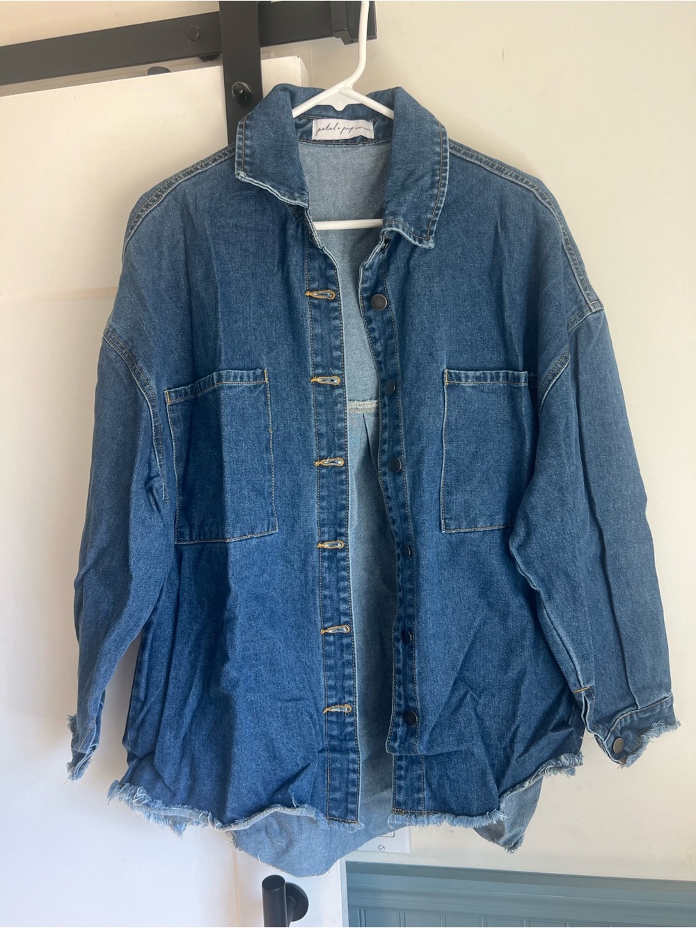 Petal & Pup Washed Blue Denim Shirt